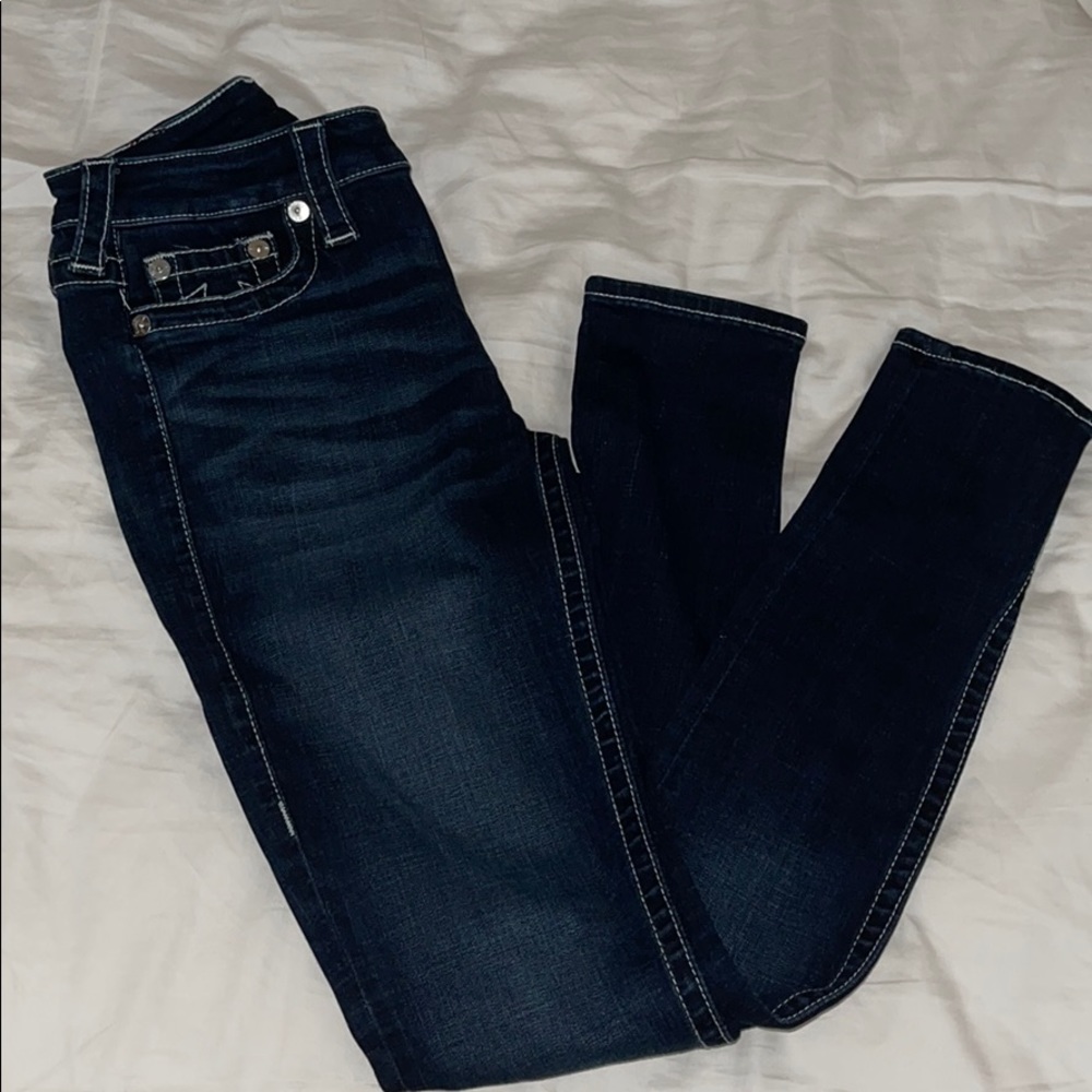 True religion stretch skinny jeans